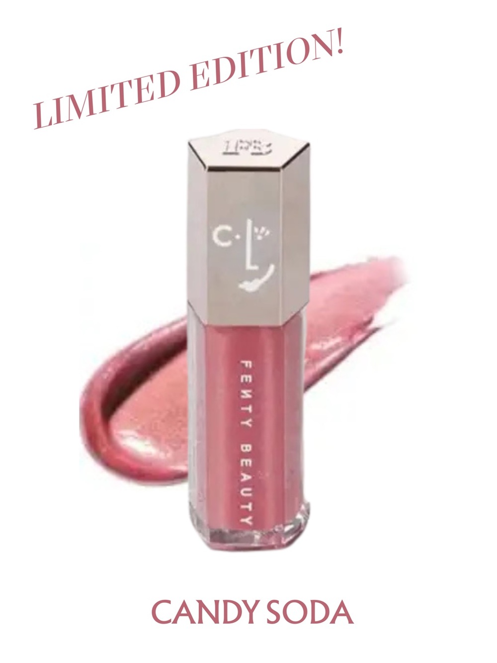 FENTY BEAUTY Gloss Bomb CLF Lip Luminizer in Lmtd Ed. Candy Soda - .30 oz NIB